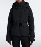 Perfect Moment Waisted belted down ski jacket
