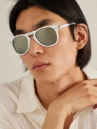 Persol - Steve McQueen Round-Frame Folding Acetate Sunglasses