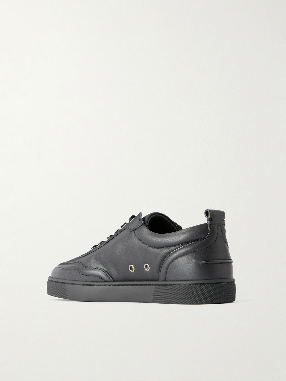 Christian Louboutin - Retero Leather Sneakers - Black