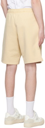 AMI Paris Beige Ami de Cœur Shorts