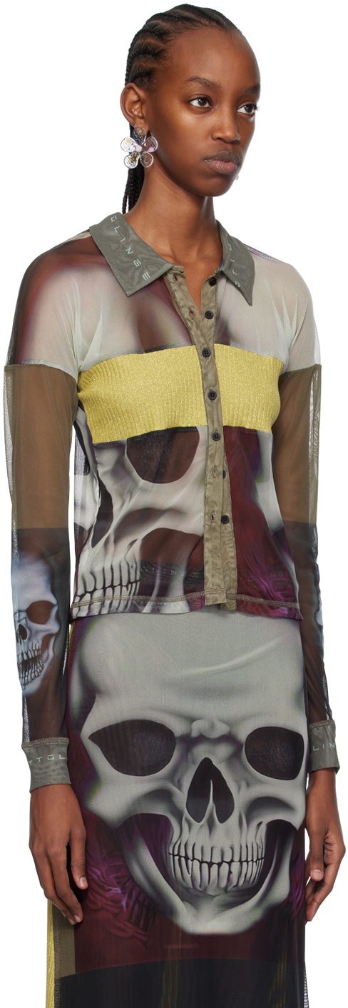 Ottolinger Multicolor Semi-Sheer Polo