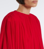 Magda Butrym Gathered top
