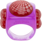 Jean Paul Gaultier Purple La Manso Edition 'La Joya De La Corona' Ring