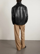 CELINE - Leather Jacket - Black