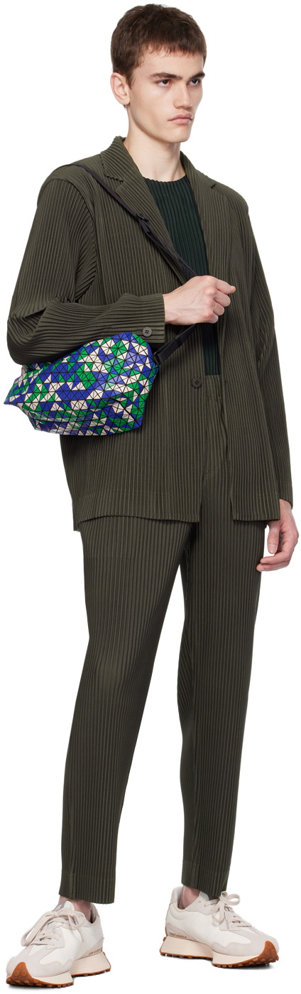 HOMME PLISSÉ ISSEY MIYAKE Khaki Tailored Pleats 1 Blazer