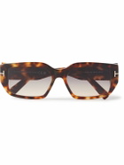 TOM FORD - Square-Frame Tortoiseshell Acetate Sunglasses