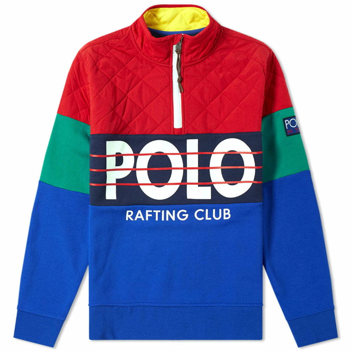 Photo: Polo Ralph Lauren Quilted Half Zip Sweat