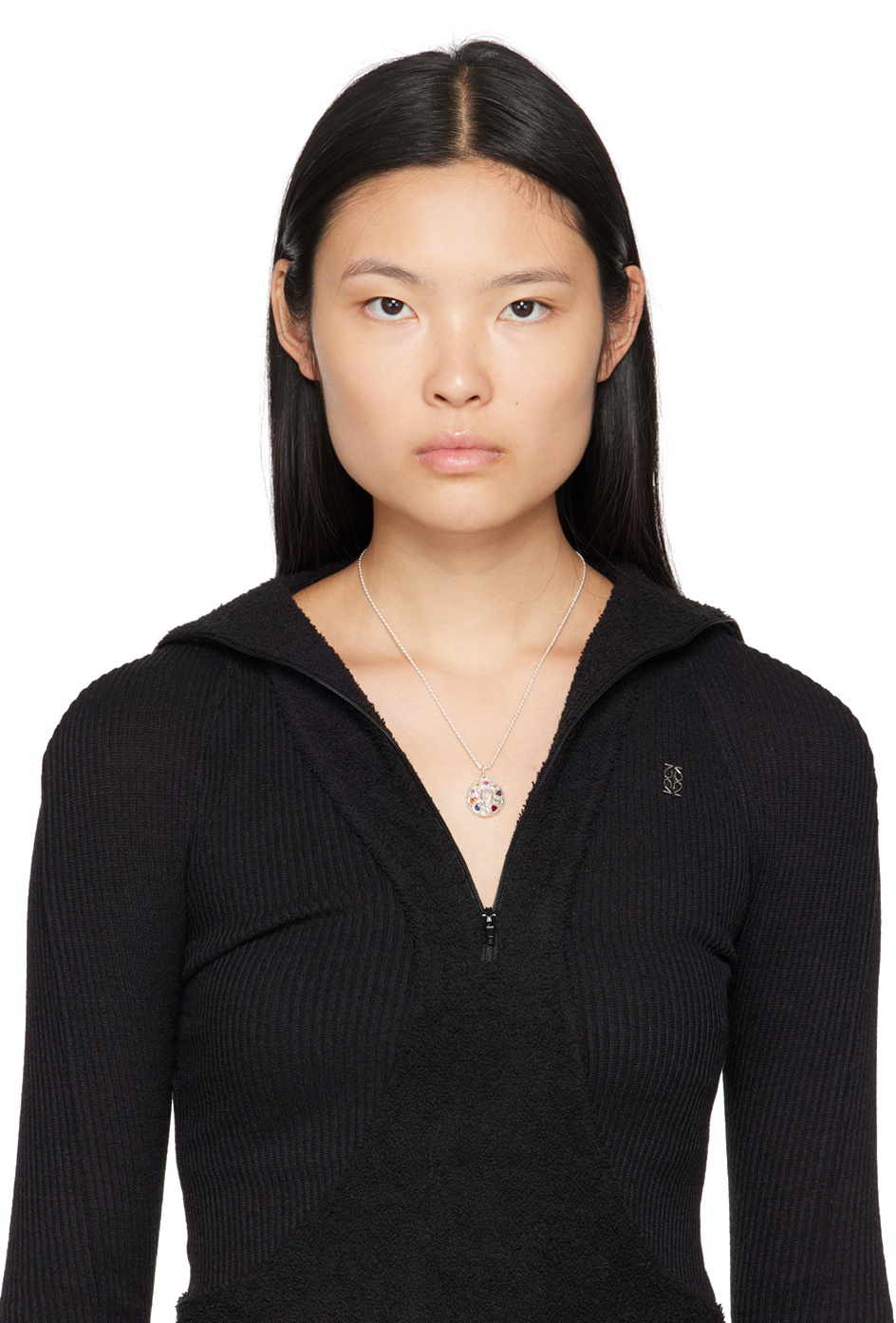 Bleue Burnham Silver 'The Burnham Pendant' Necklace