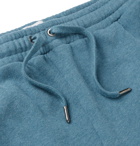 DEREK ROSE - Devon 3 Loopback Cotton-Jersey Sweatpants - Blue