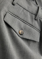 Day Birger ET Mikkelsen Enzo Straight-leg Woven Trousers Grey