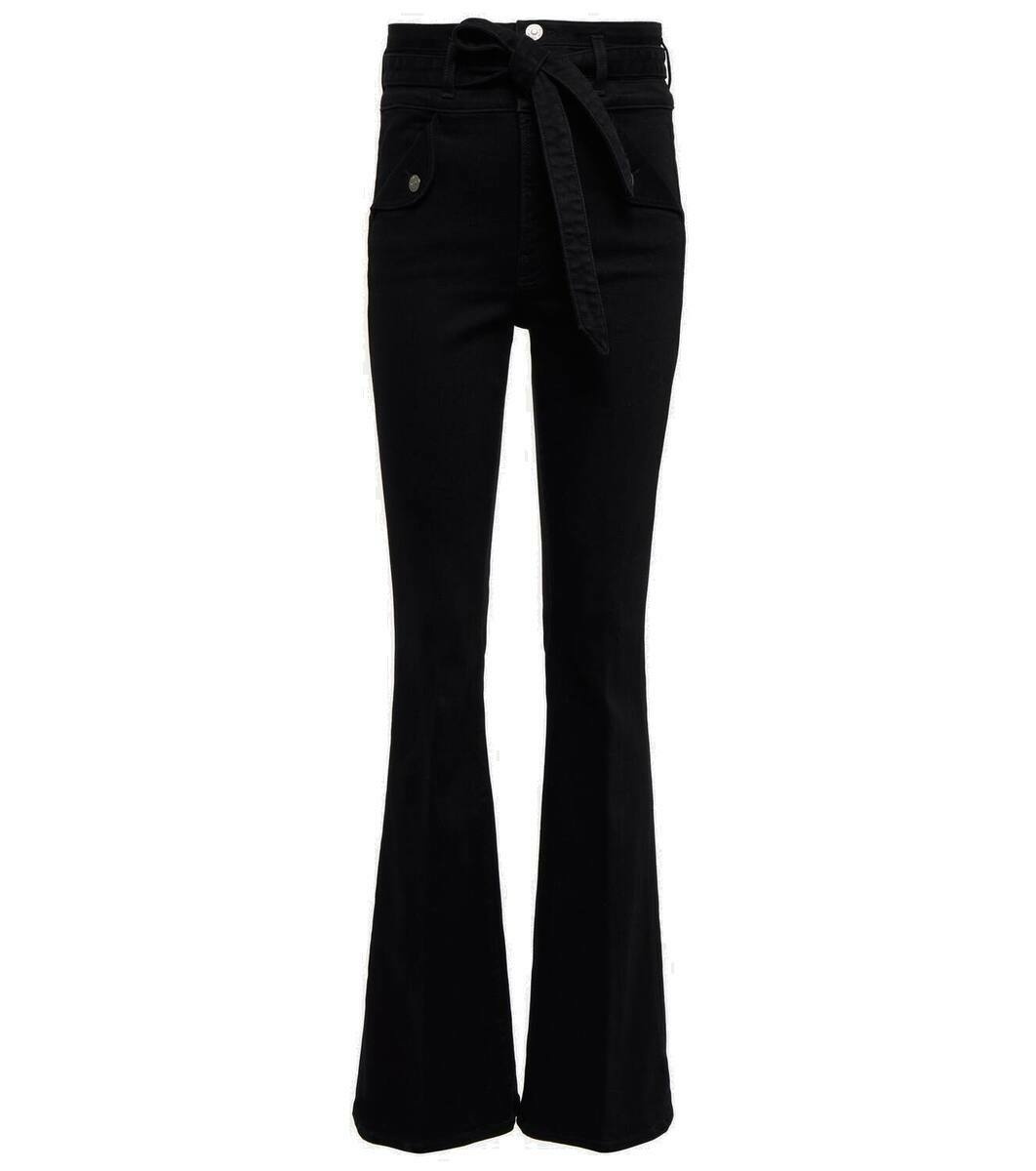 Veronica Beard Giselle high-rise flared jeans Veronica Beard