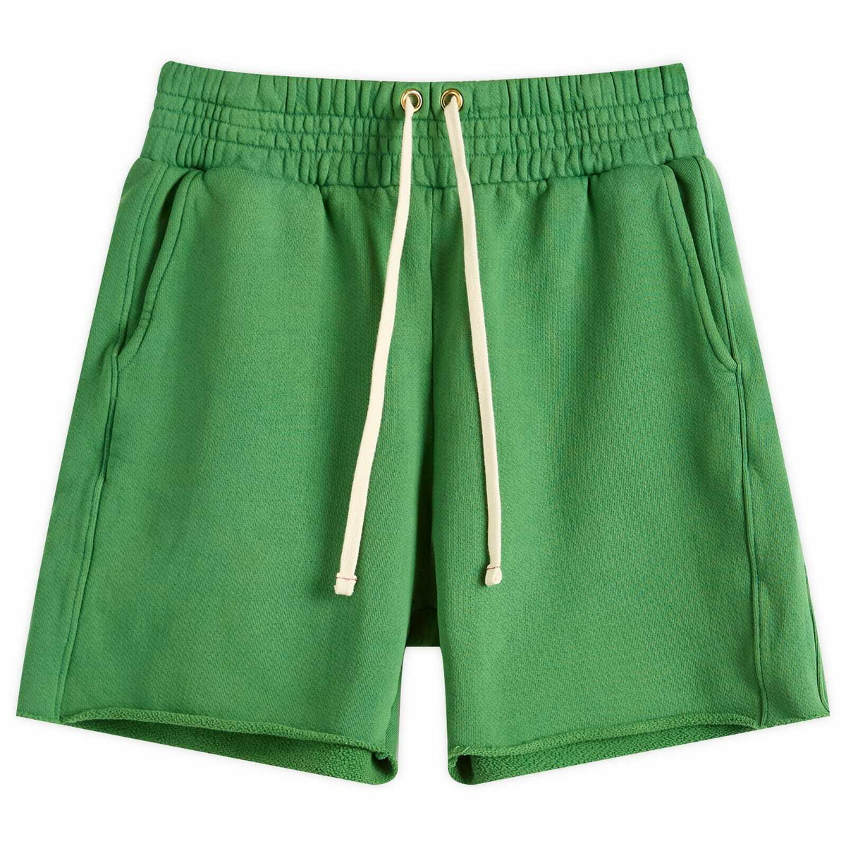 Les Tien Men's s Heavyweight Yacht Sweat Short in Washed Basil