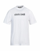 Roberto Cavalli Mens T-shirt in White