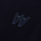 Wood Wood Men's Kevin Aa Crew Knit in Navy