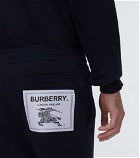 Burberry - Equestrian Knight cotton sweatpants