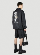 Versace - Graphic Logo Print Jacket in Black