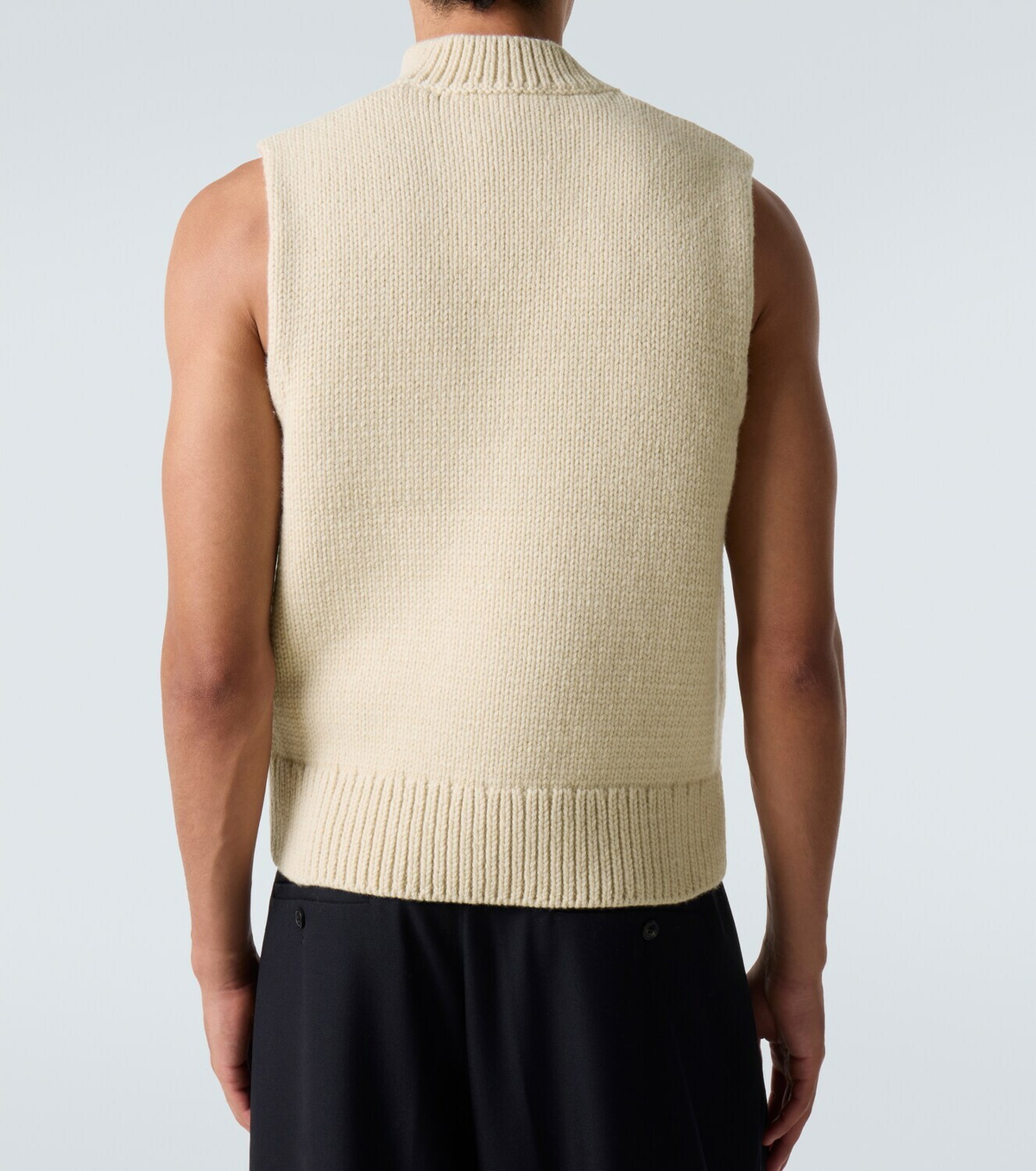 Dries Van Noten Wool and cashmere sweater vest