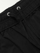 John Elliott - Vintage Frame Tapered Cotton Drawstring Cargo Trousers - Black