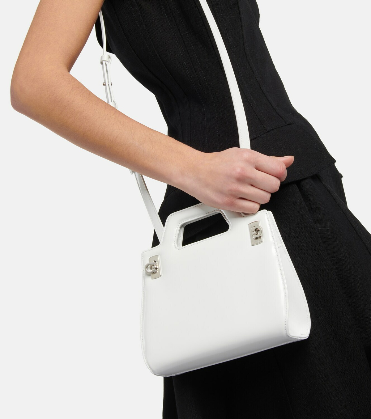 Ferragamo - Wanda Mini leather tote bag Salvatore Ferragamo