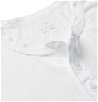 Save Khaki United - Supima Cotton-Jersey Henley T-Shirt - White