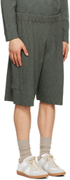 Isa Boulder SSENSE Exclusive Green Shorts