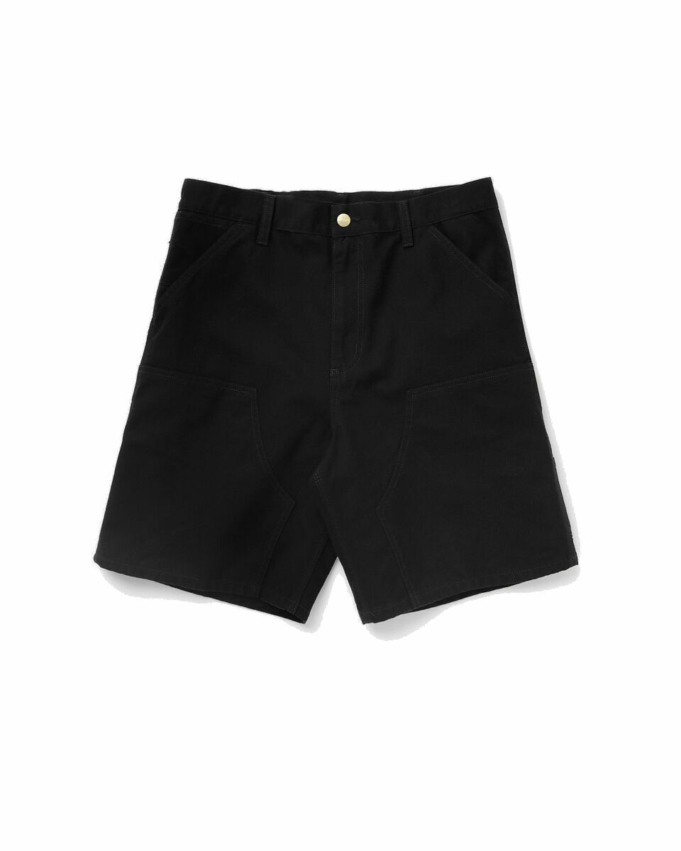 Photo: Carhartt Wip Double Knee Short Black - Mens - Casual Shorts