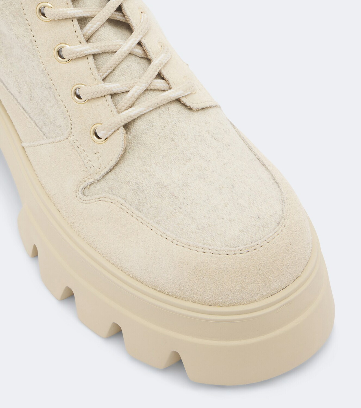 Bogner Sapporo suede-trimmed lace-up boots