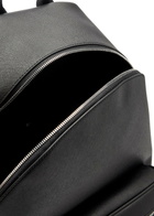 Boss Northon Logo Saffiano Leather Backpack - Black - One Size
