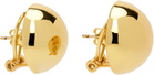 ANINE BING Gold Dome Earrings