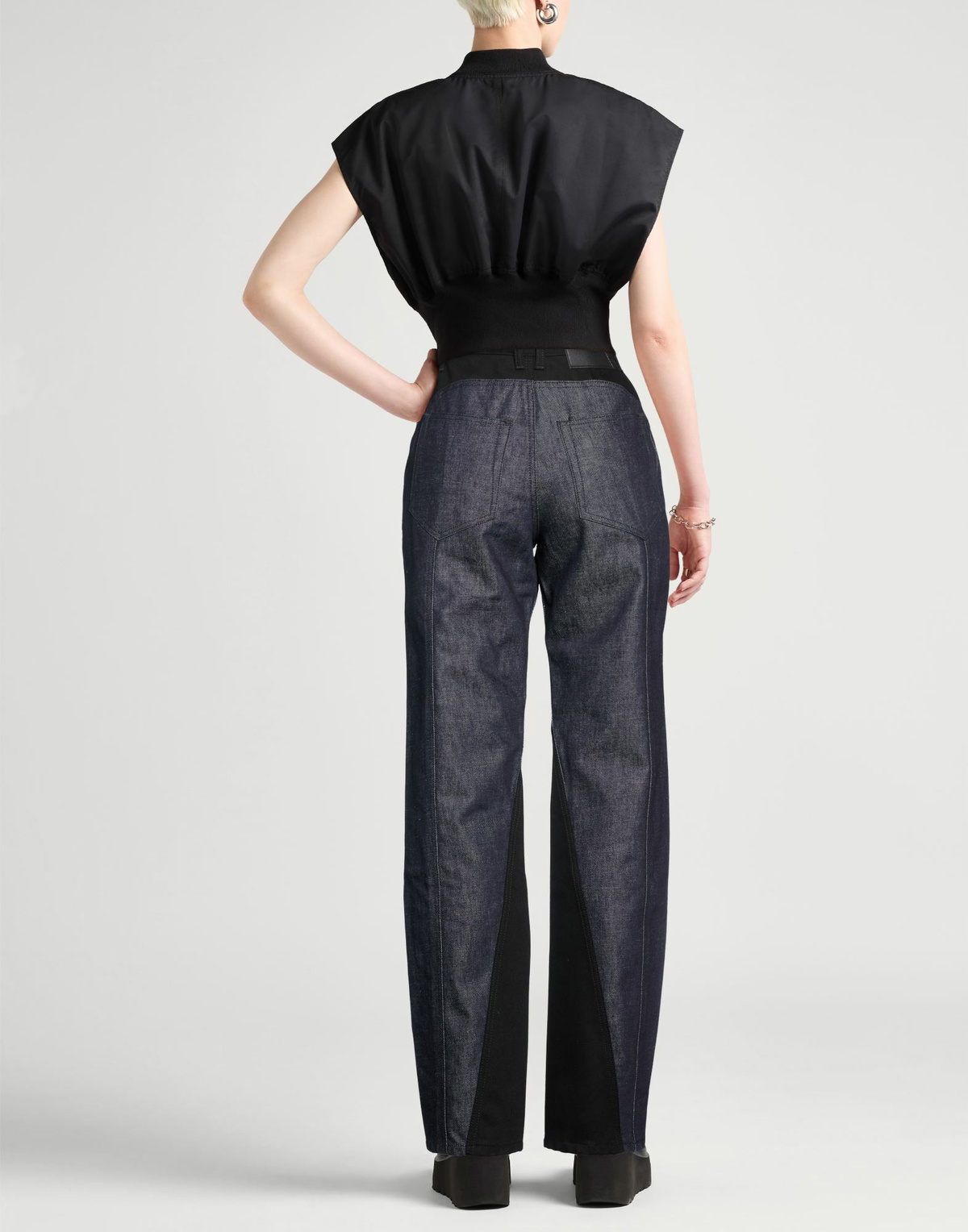 Mugler Womens Jeans in Blue