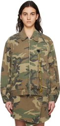 Song for the Mute Green Coach Jacket