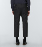 Comme des Garcons Homme Deux - Low-rise slim wool pants