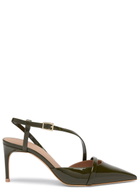 Malone Souliers Valeria 70 Patent Slingback Pumps
