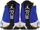 Nike Jordan Blue & Black Air Jordan 14 Retro Sneakers