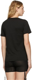 PRISCAVera Black Logo Glitter T-Shirt