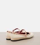 Valentino Garavani Rockstud leather Mary Jane flats