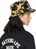 BAPE Yellow 1st Camo Bucket Hat