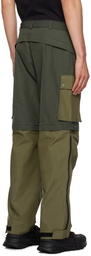 Moncler Genius 1 Moncler Pharrell Williams Khaki Cargo Pants