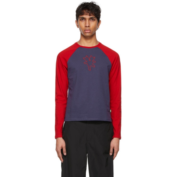 Photo: Marc Jacobs Navy and Red Heaven by Marc Jacobs Demon Raglan Long Sleeve T-Shirt