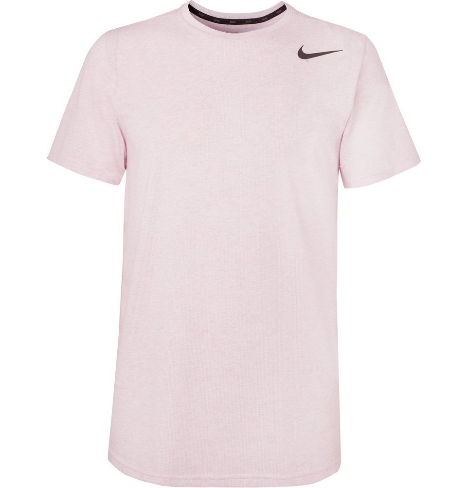 Nike Training - Breathe Pro Dri-FIT T-Shirt - Pink Nike Training