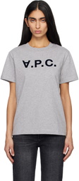 A.P.C. Gray Standard Grand 'VPC' T-shirt