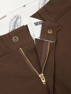Neighborhood - Wide-Leg Twill Trousers - Brown