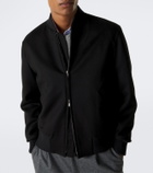 Lardini Virgin wool bomber jacket