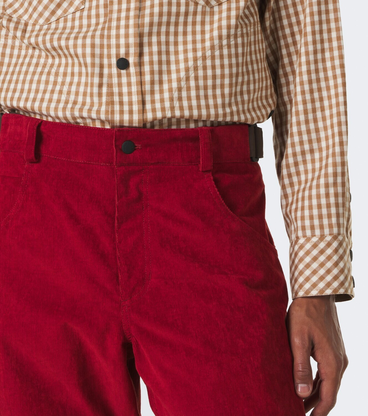 Moncler Grenoble Cotton corduroy ski pants