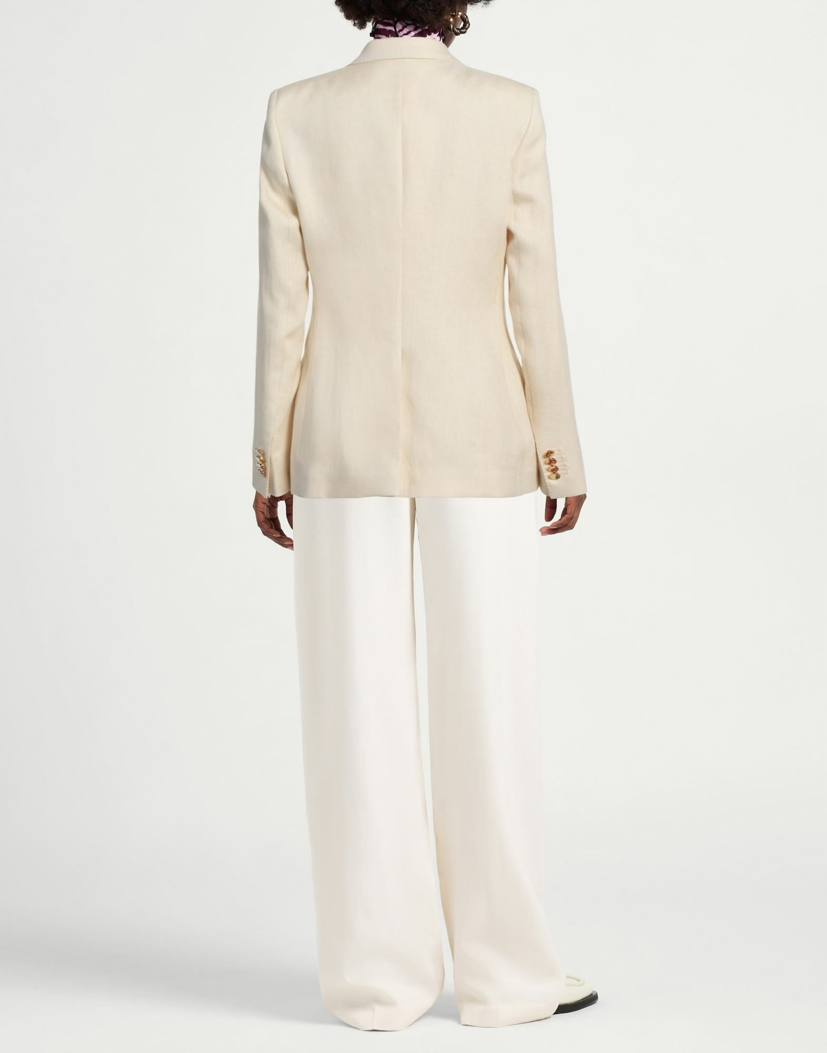 Tagliatore Womens Blazer Cream