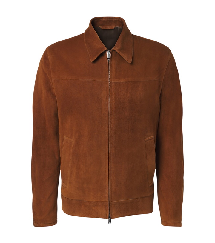 Photo: Brioni Suede blouson