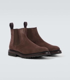 George Cleverley Jason suede Chelsea boots