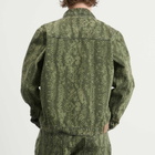 Butter Goods Men's Garage Denim Jacket in Lowland Camo