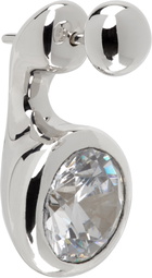 Maria Black Silver Mermaid Single Earring