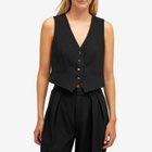 Good American Women's Suiting Vest in Black